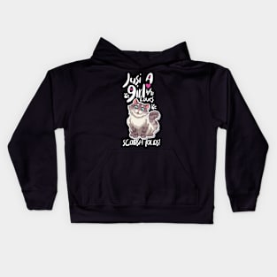 Scottish Fold Cat Kids Hoodie